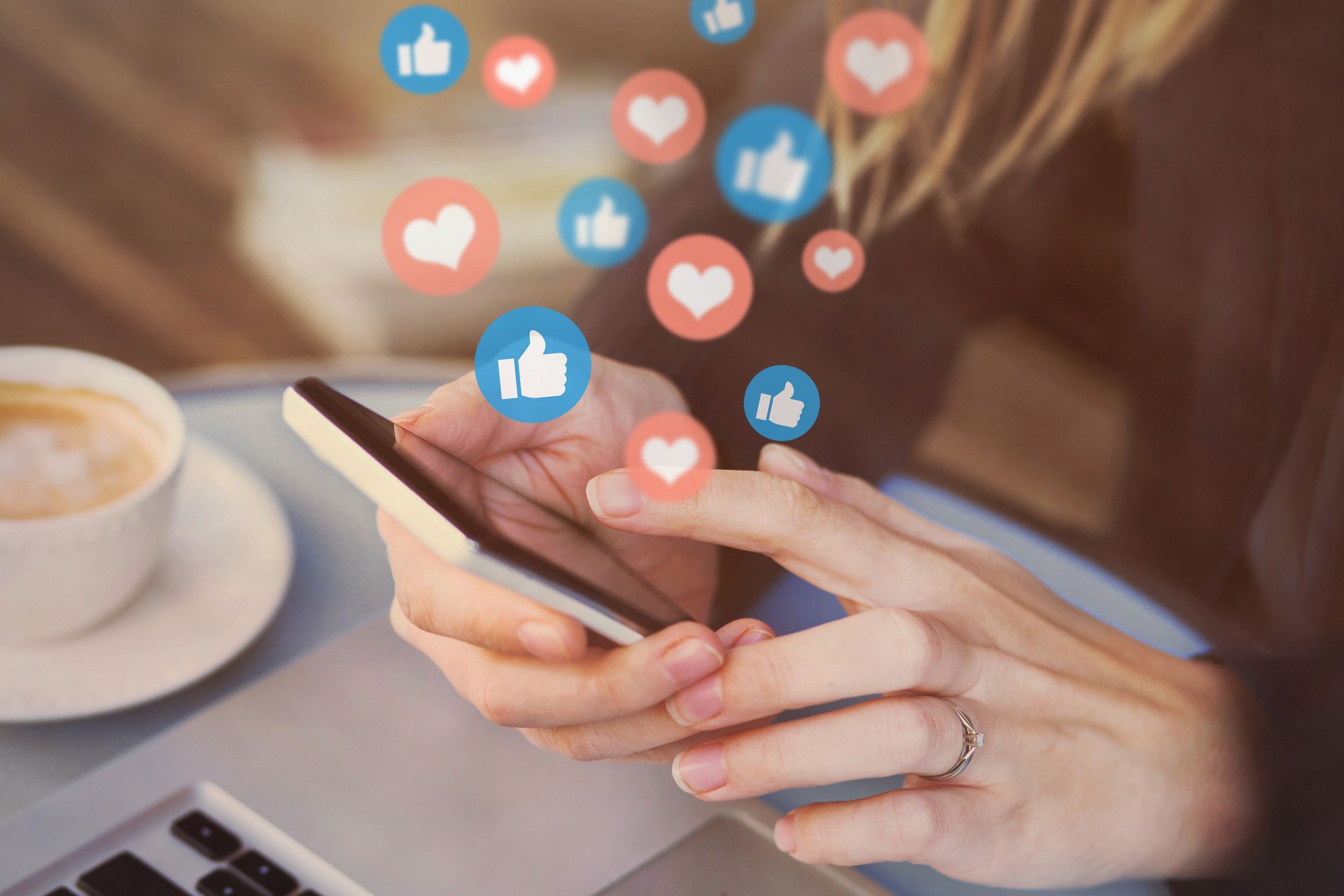 likes on social media
